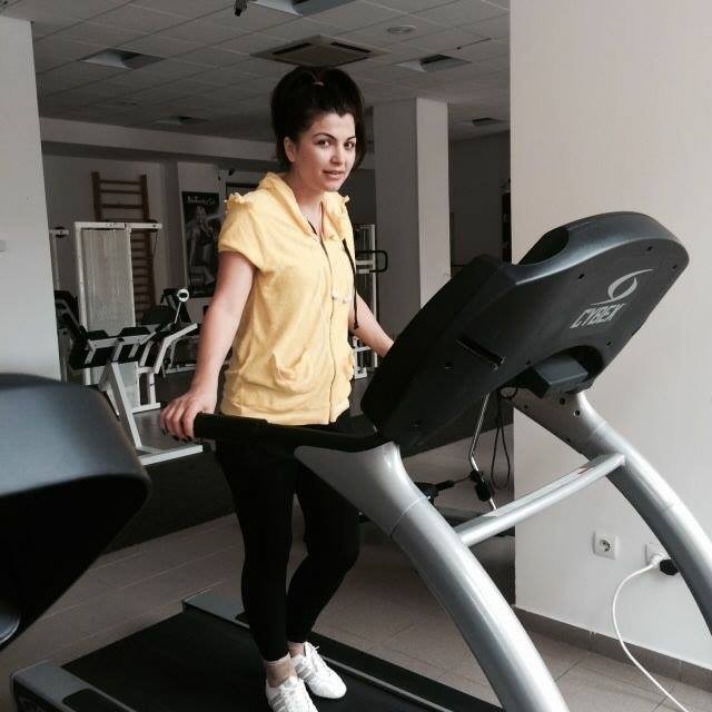 Claudia Ghitulescu nu lipseste nicio zi de la sala de fitness