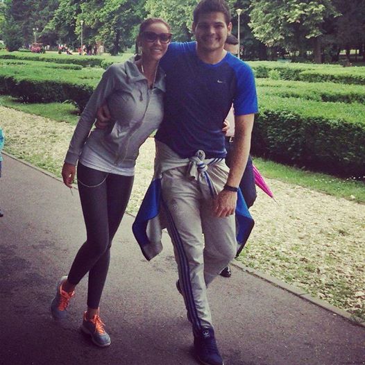 Bianca si-a petrecut 1 iunie in parc