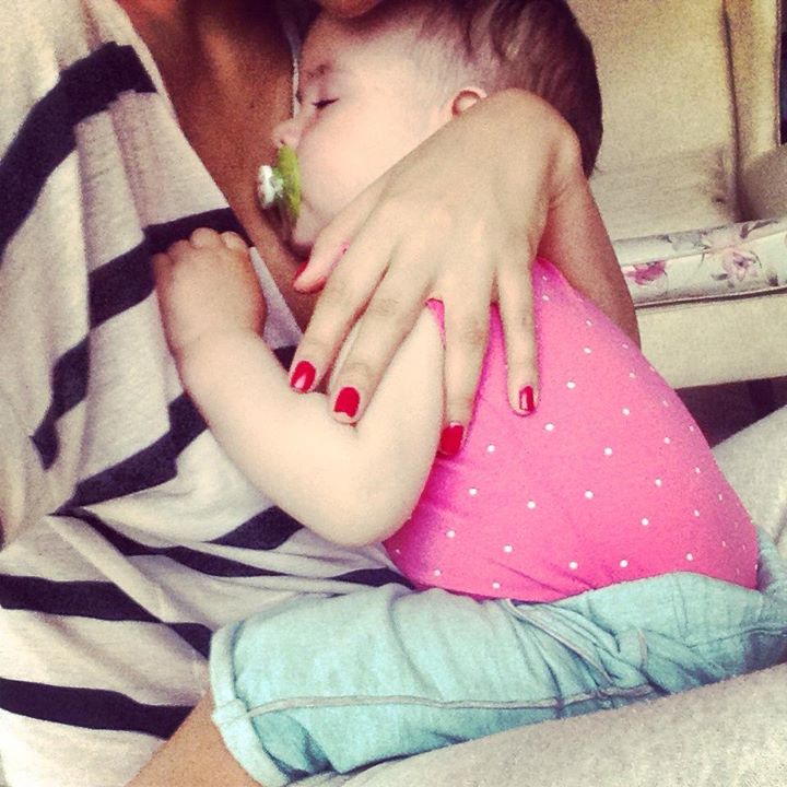 Nicolle Stanese si-a petrecut duminica alaturi de fiica ei, Ana Victoria