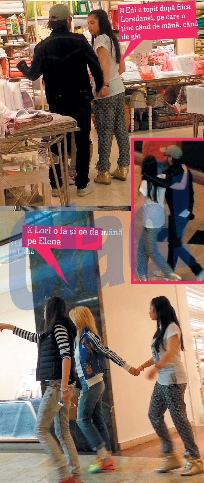 Gasca Loredanei s-a zbenguit prin tot mall-ul