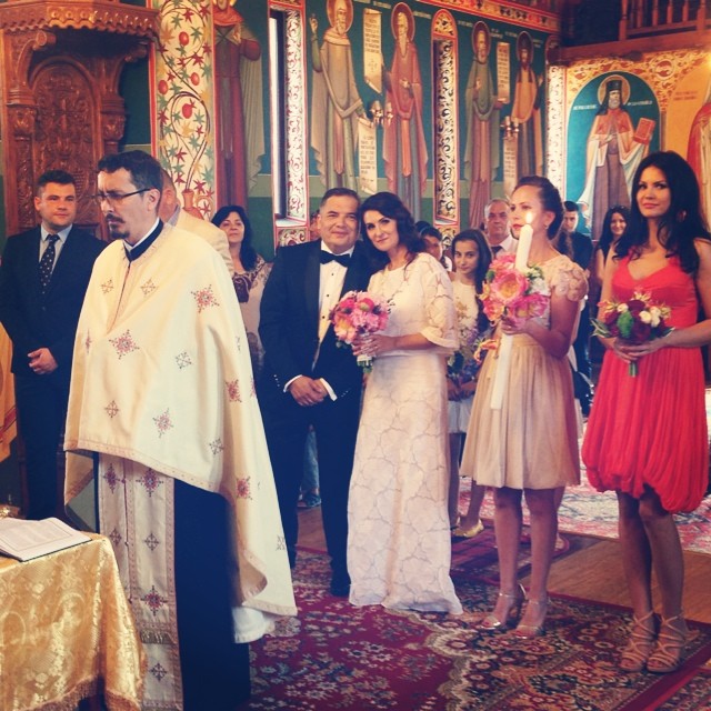 Viorel si Natalia au fost cavaleri de onoare la nunta de argint a unui cunoscut om de afaceri din Constanta