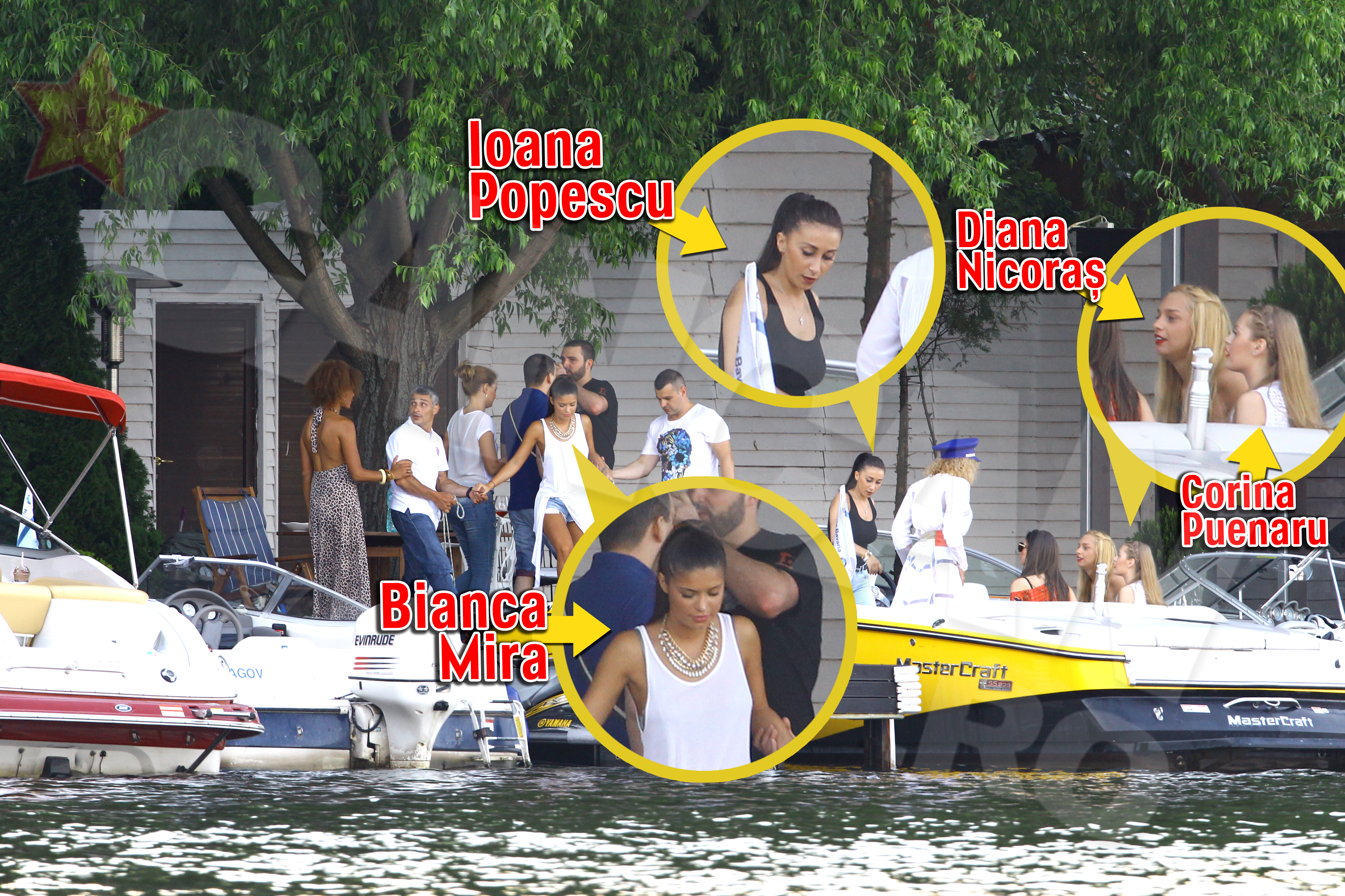 Tinerele romance se inghesuie sa fie cat mai mult prin preajma arabului