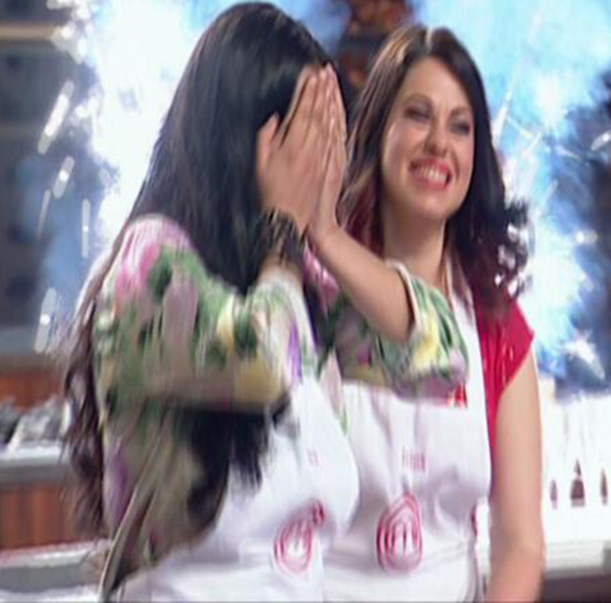 Bruneta a izbucnit in lacrimi imediat dupa ce a aflat ca a castigat