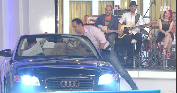 Ghita a plecat cu decapotabila din platoul lui Maruta