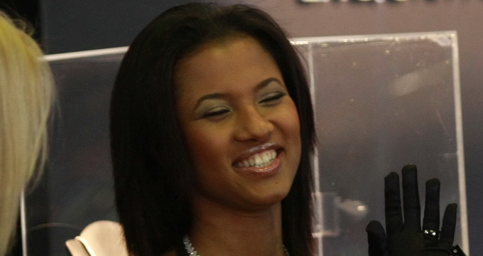 Aminata a fost una dintre cele mai exotice prezente de la noi