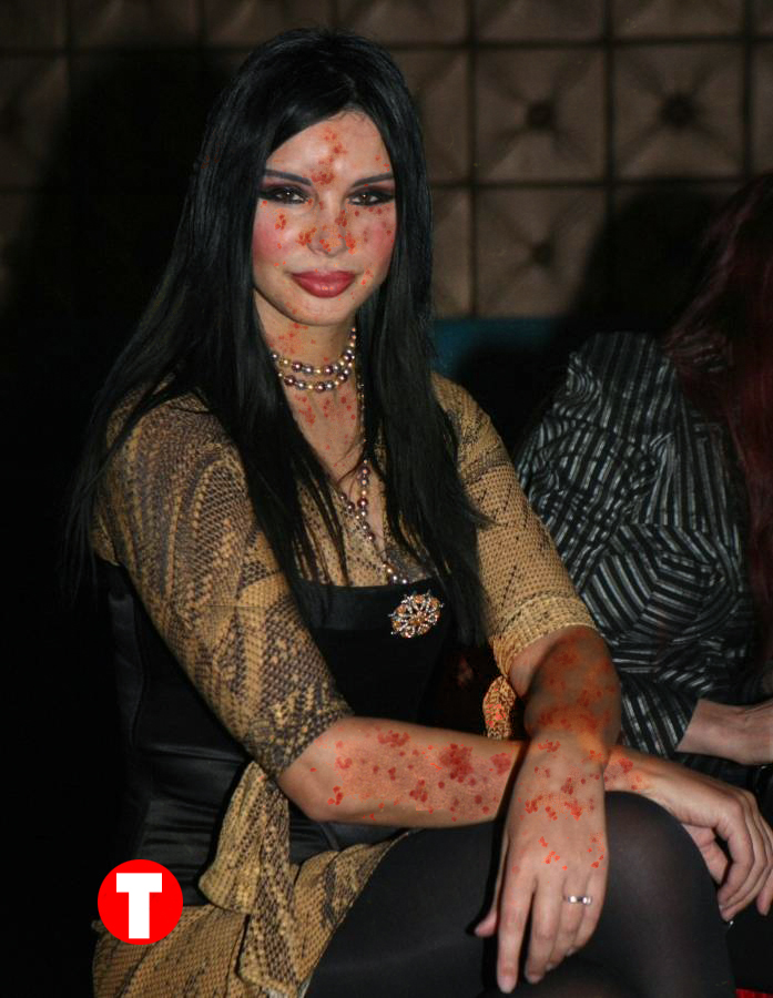 Chipul Marinelei Nitu a ajuns de nerecunoscut dupa ce s-a imbolnavit (trucaj Photoshop)