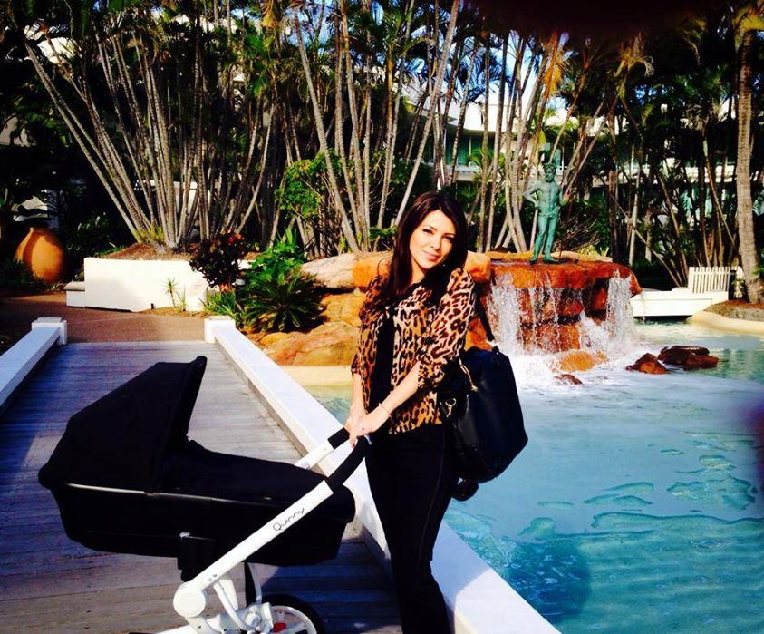 Celia a nascut in urma cu mai putin de o luna