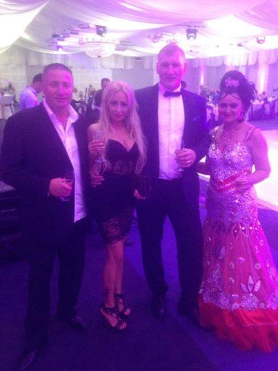 Cei doi s-au afisat impreuna la nunta luptatorului Tolea