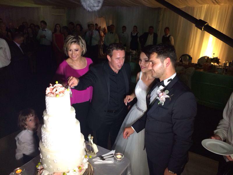 Momentul tortului a fost unul special, nasii