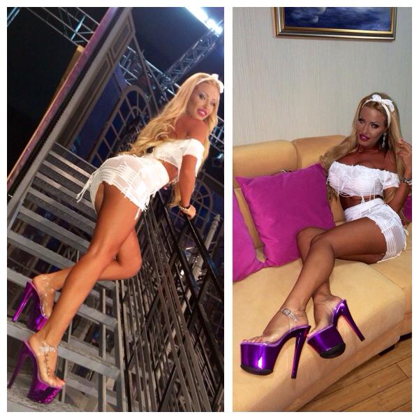 Sperietura pare sa ii fi trecut destul de repede, Loredana aparand in emisiune la fel de indecenta