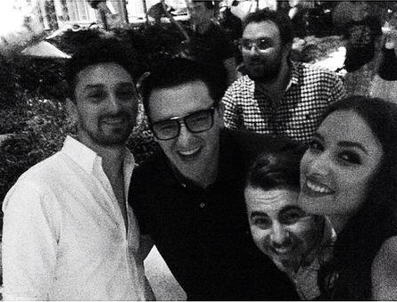 Lucian si Carla s-au distrat in L.A.