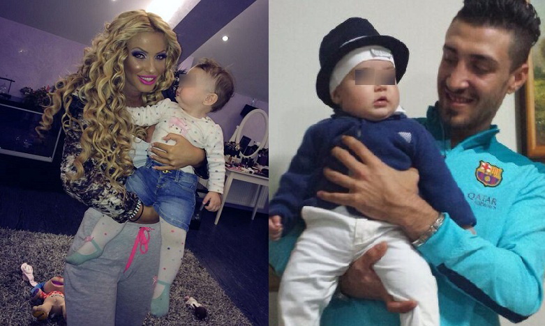 Loredana si Alex se pozeaza in aceleasi ipostaze