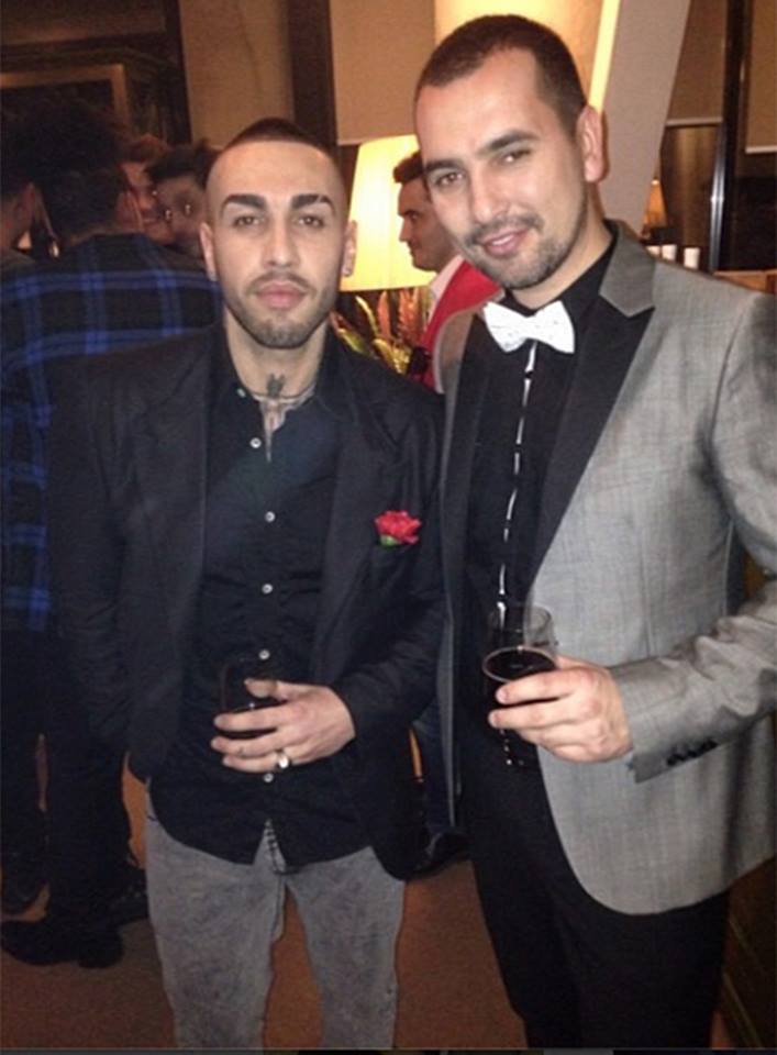 Alex Velea si Lucian Mitrea sunt prieteni la catarama