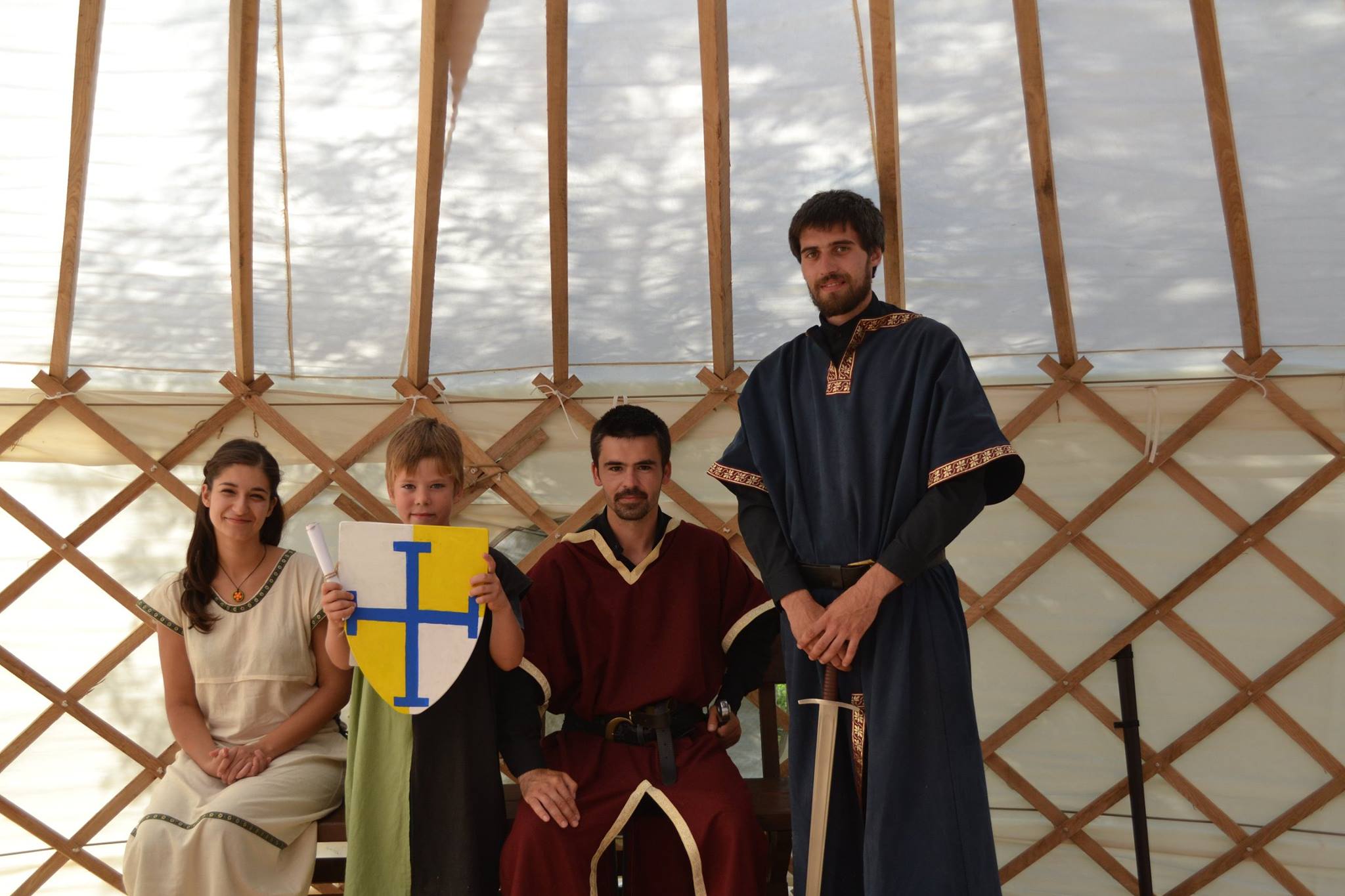 Albert a avut deja parte de prima lui intalnire cu Cavalerii Templieri