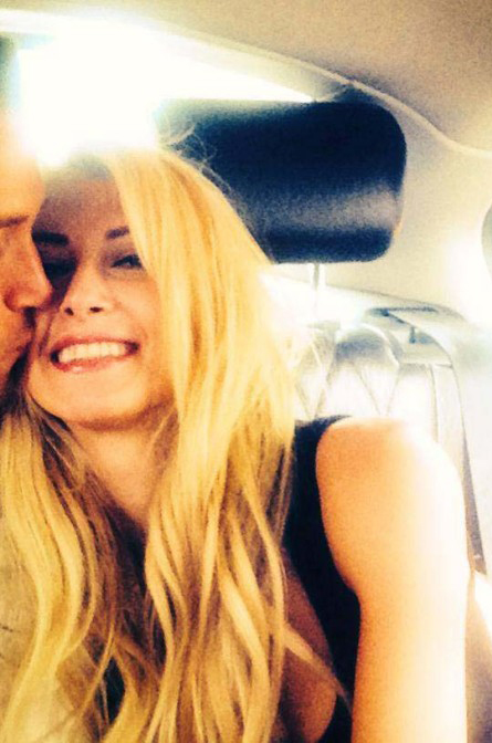 Andreea radiaza in compania noului ei iubit