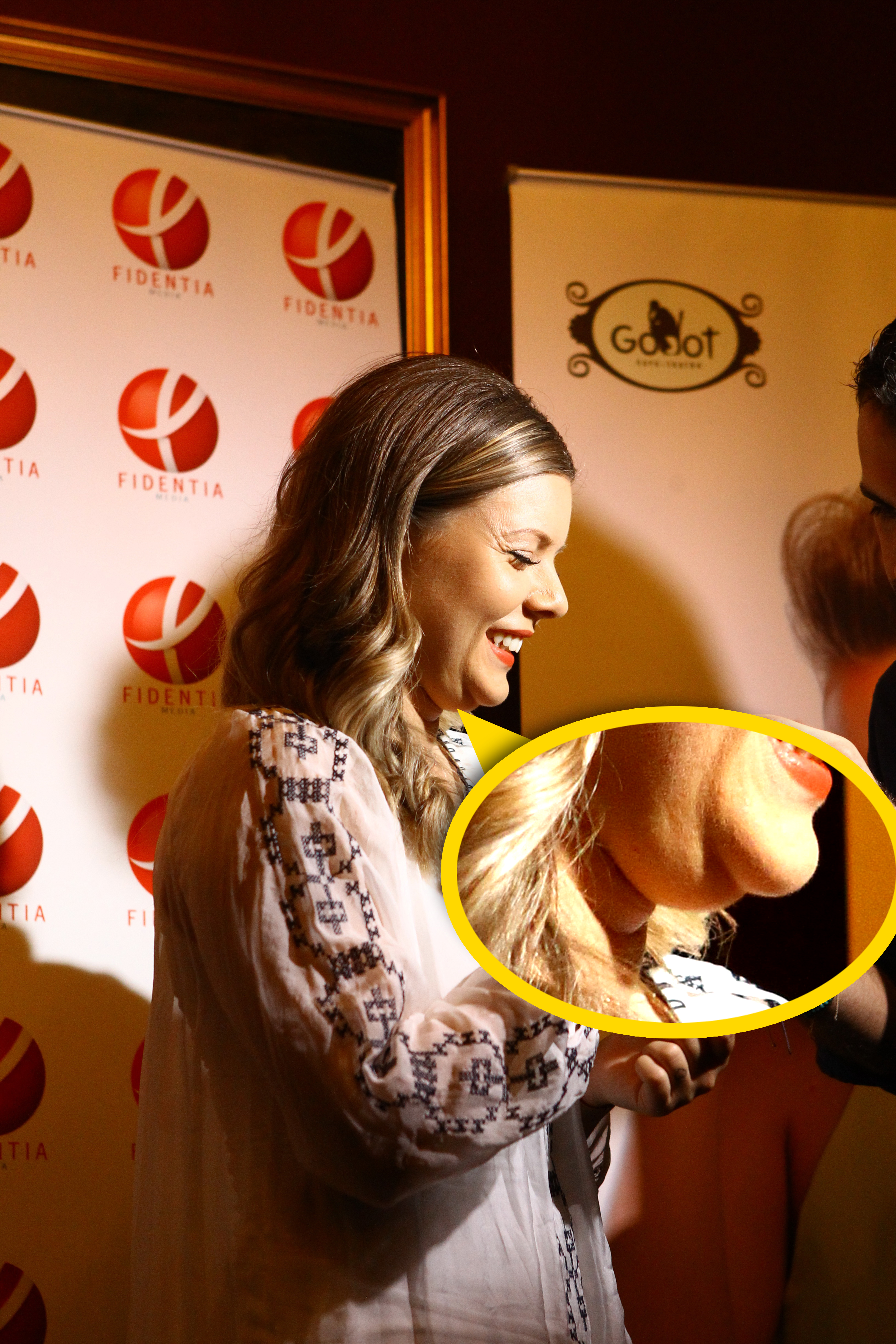 Bianca Ionita afiseaza o gusa inestetica