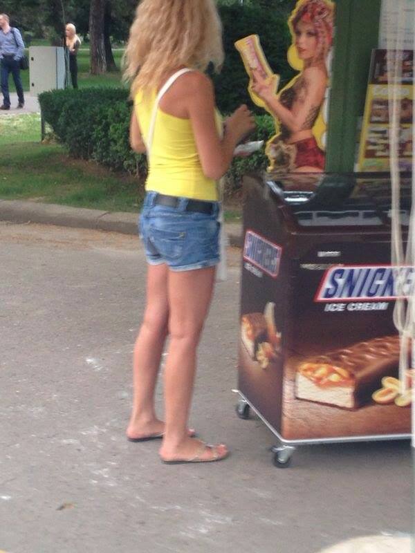 Actuala iubita are forme ceva mai pline decat fosta