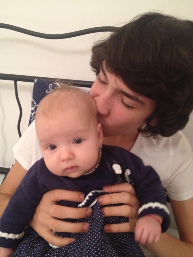 Manuela Fedorca are si un baiat mai mare