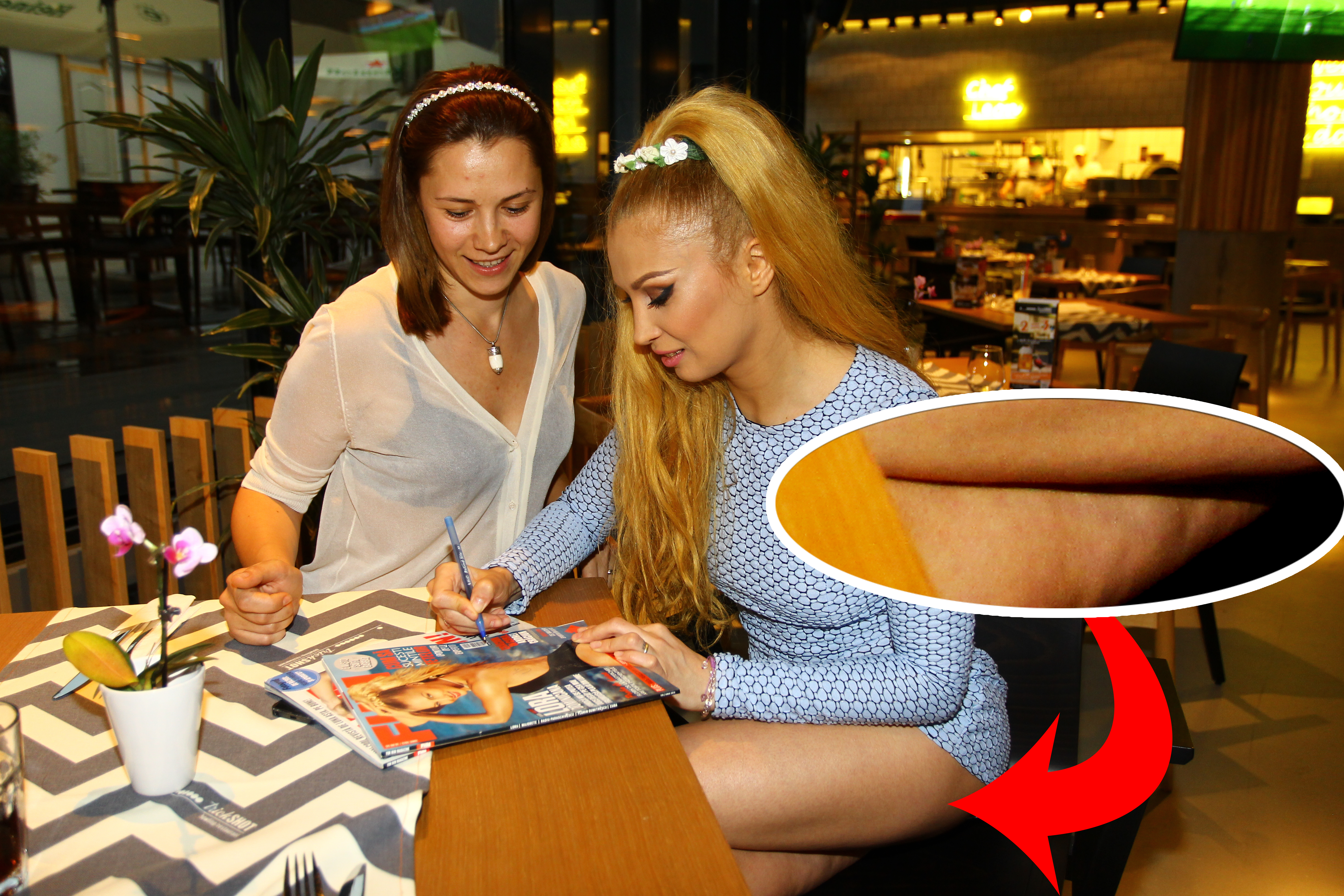 Desi merge aproape zilnic la sala de sport, blonda se confrunta cu aceeasi problema ca majoritatea femeilor