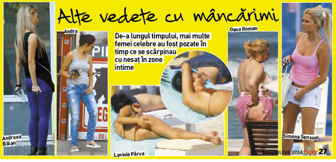 Si alte vedete au fost surprinse in off side