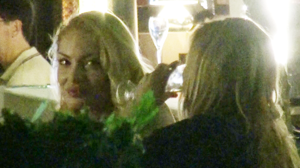 Valentina Pelinel a luat cina cu o prietena