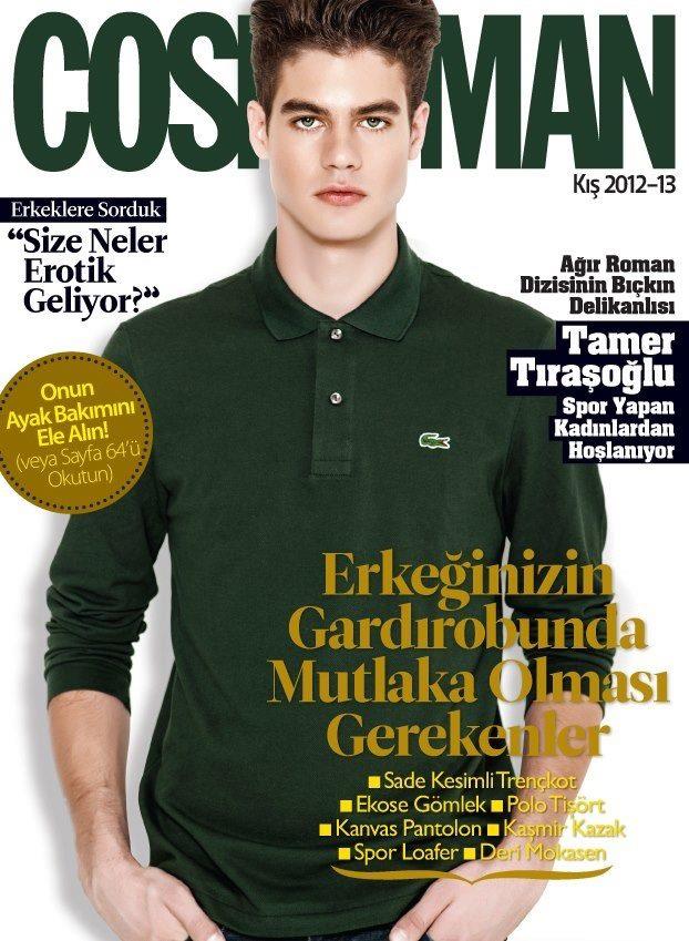 Alex Mildner a aparut pe coperta unei reviste din Turcia