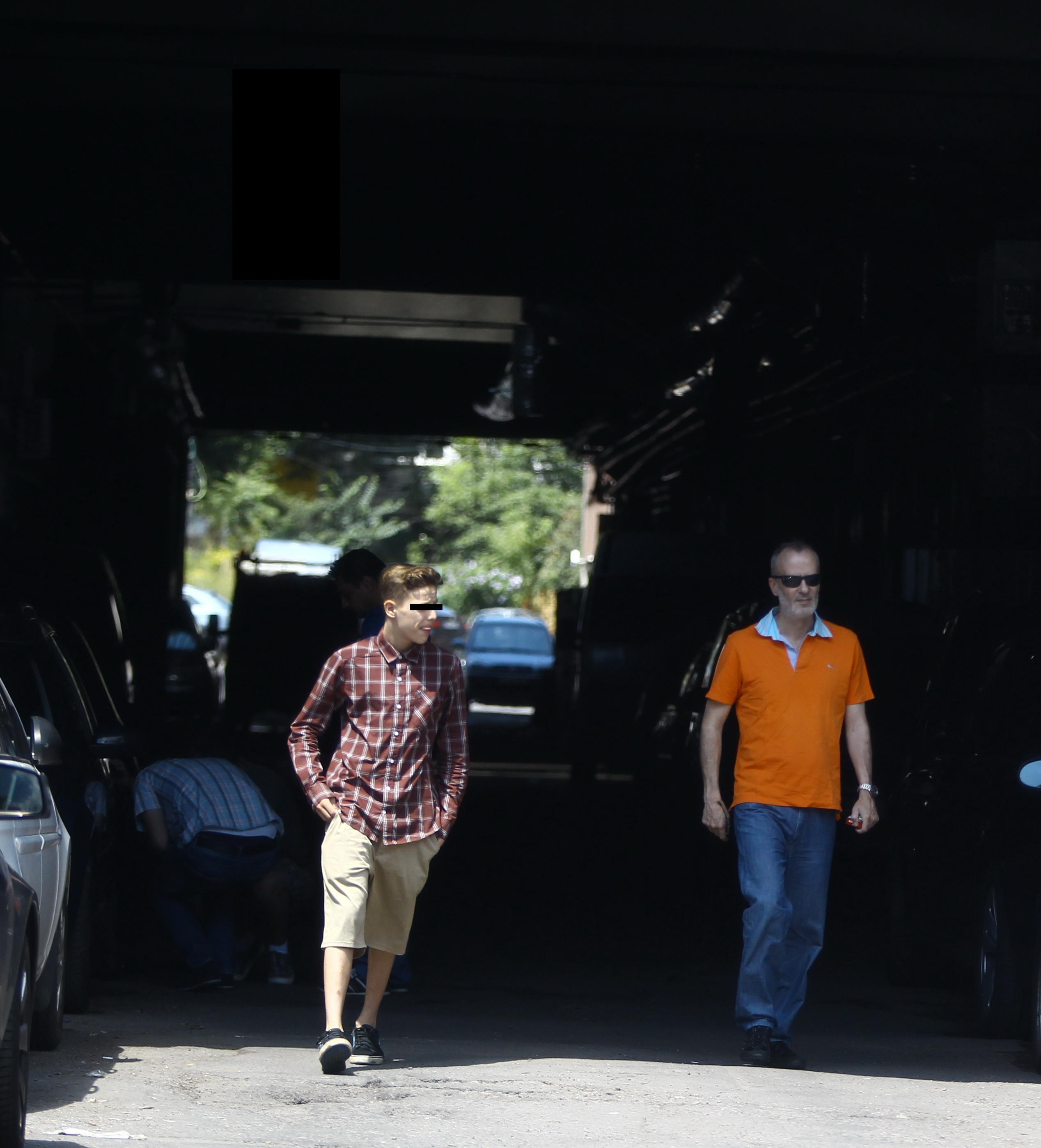 Fiul vitreg al lui Andrei Gheorghe a ramas cu el in masina pana au gasit un loc de parcare