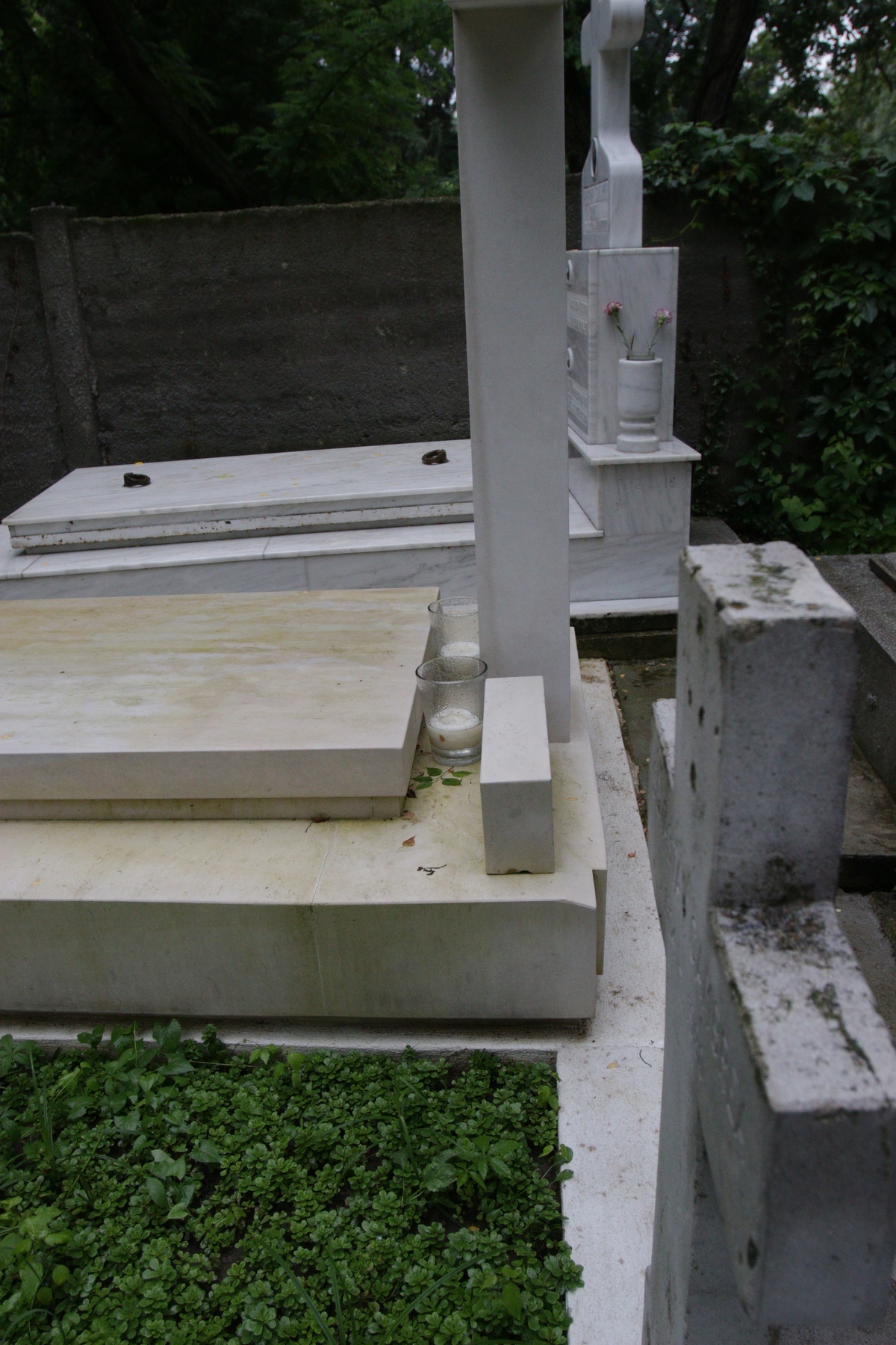Potrivit unor surse din cimitir nu a mai venit nimeni de ceva vreme la capataiul artistului