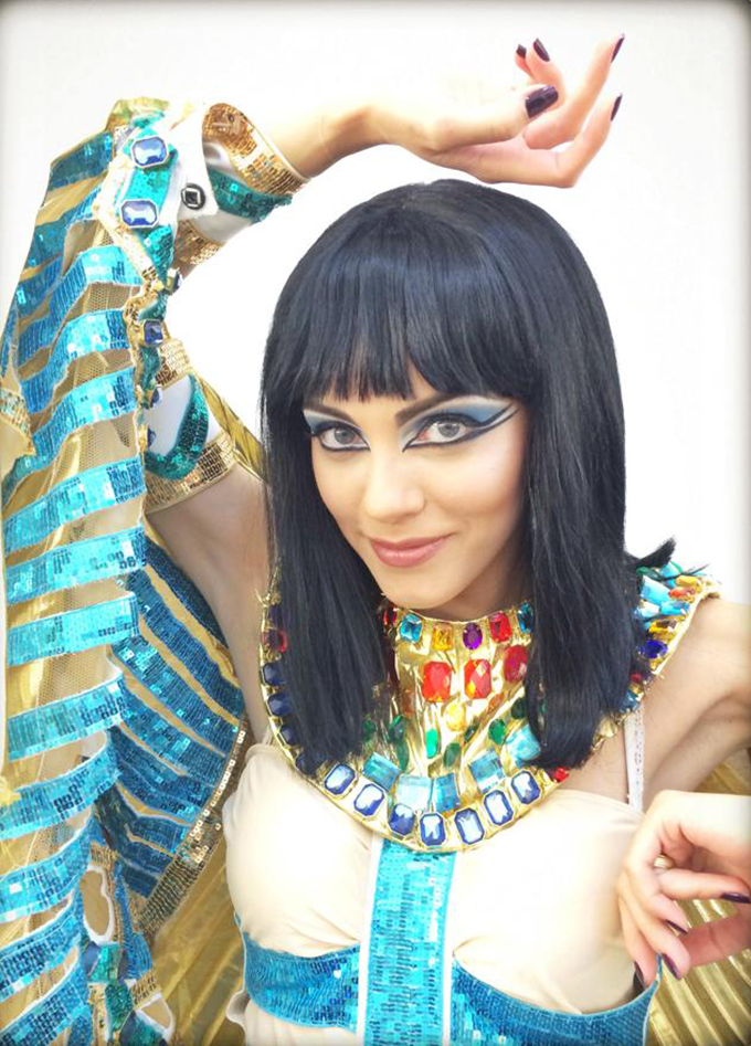 Andreea a intrat in pielea Cleopatrei