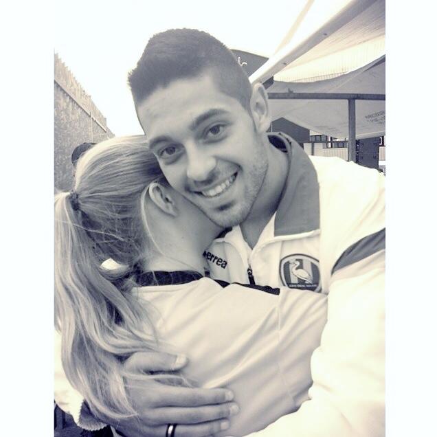Verigheta de la Anda apare in toate pozele pe care fotbalistul le posteaza pe facebook