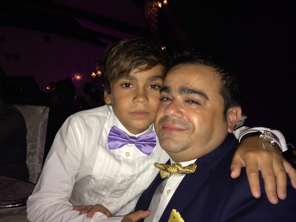 Manelistul a fost la nunta cu familia