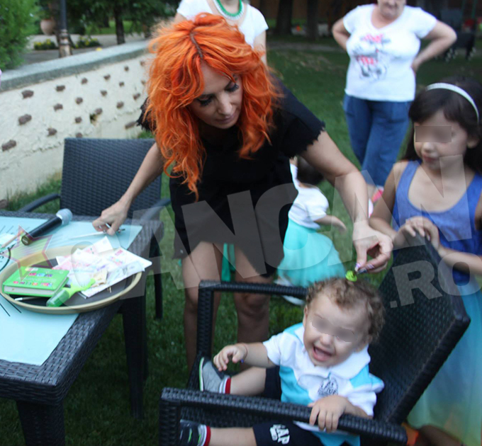 Week-endul acesta, Daniela Gyorfi i-a taiat motul finului ei, David