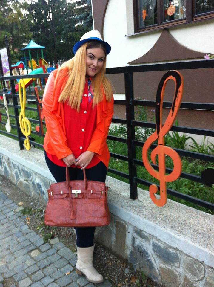 Desi a slabit considerabil, Oana nu imbraca haine care sa-i arate bucati ale corpului