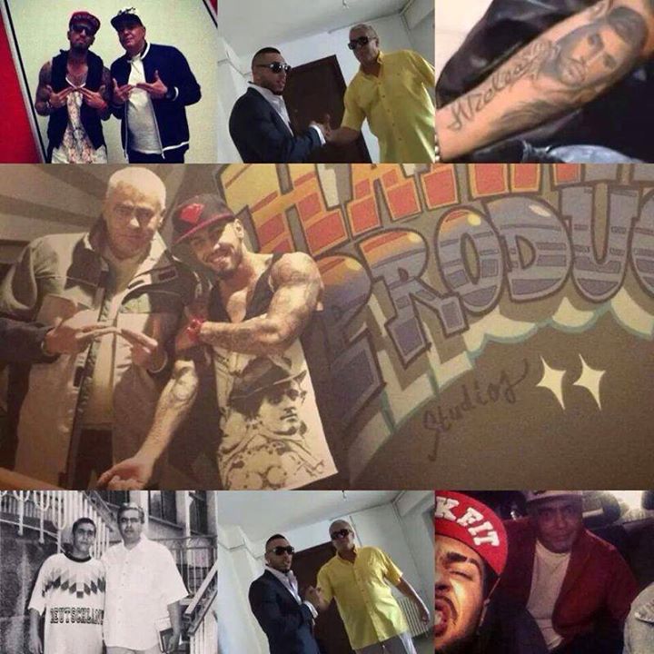 Alex Velea a facut public un colaj foto in care apare alaturi de tatal lui