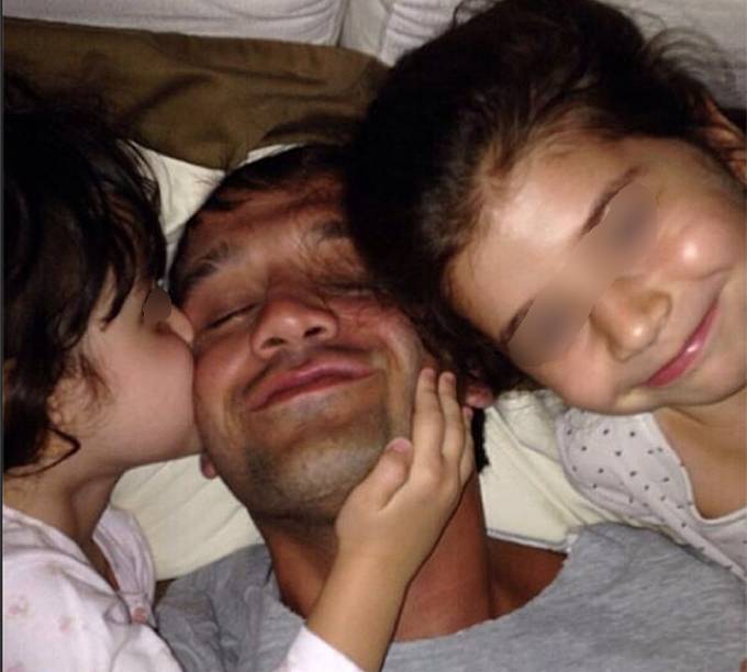 Fostul fotbalist este un tata fericit