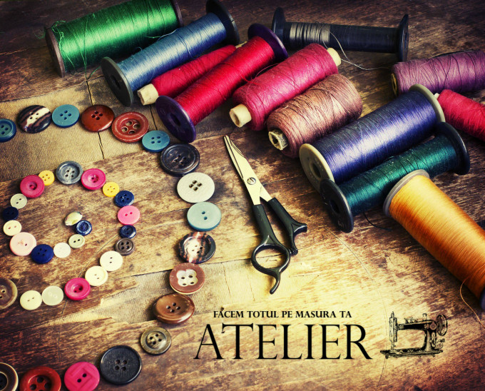 ATELIER este primul serviciu din Romania de croitorie la domiciliu