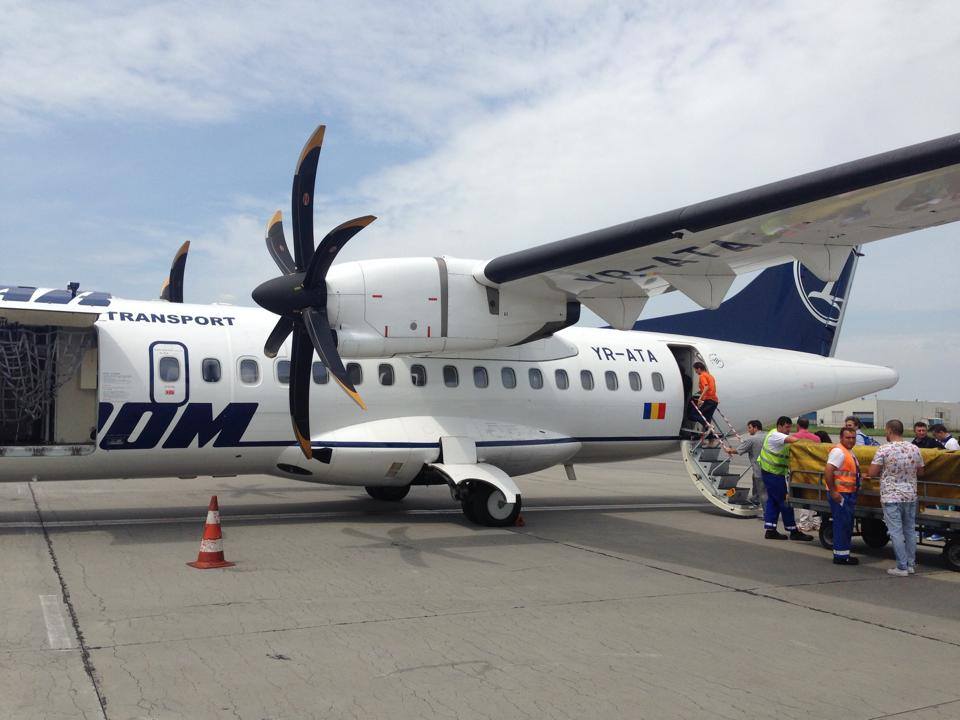 Lora a zburat astazi catre Timisoara