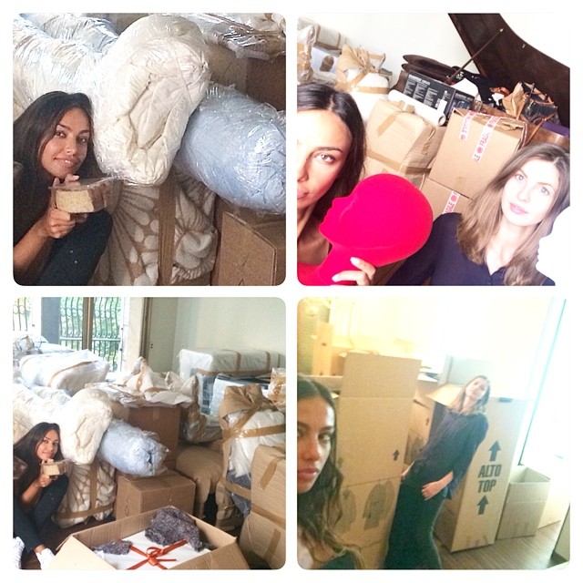 Madalina si-a anuntat fanii ca se muta printr-un colaj foto