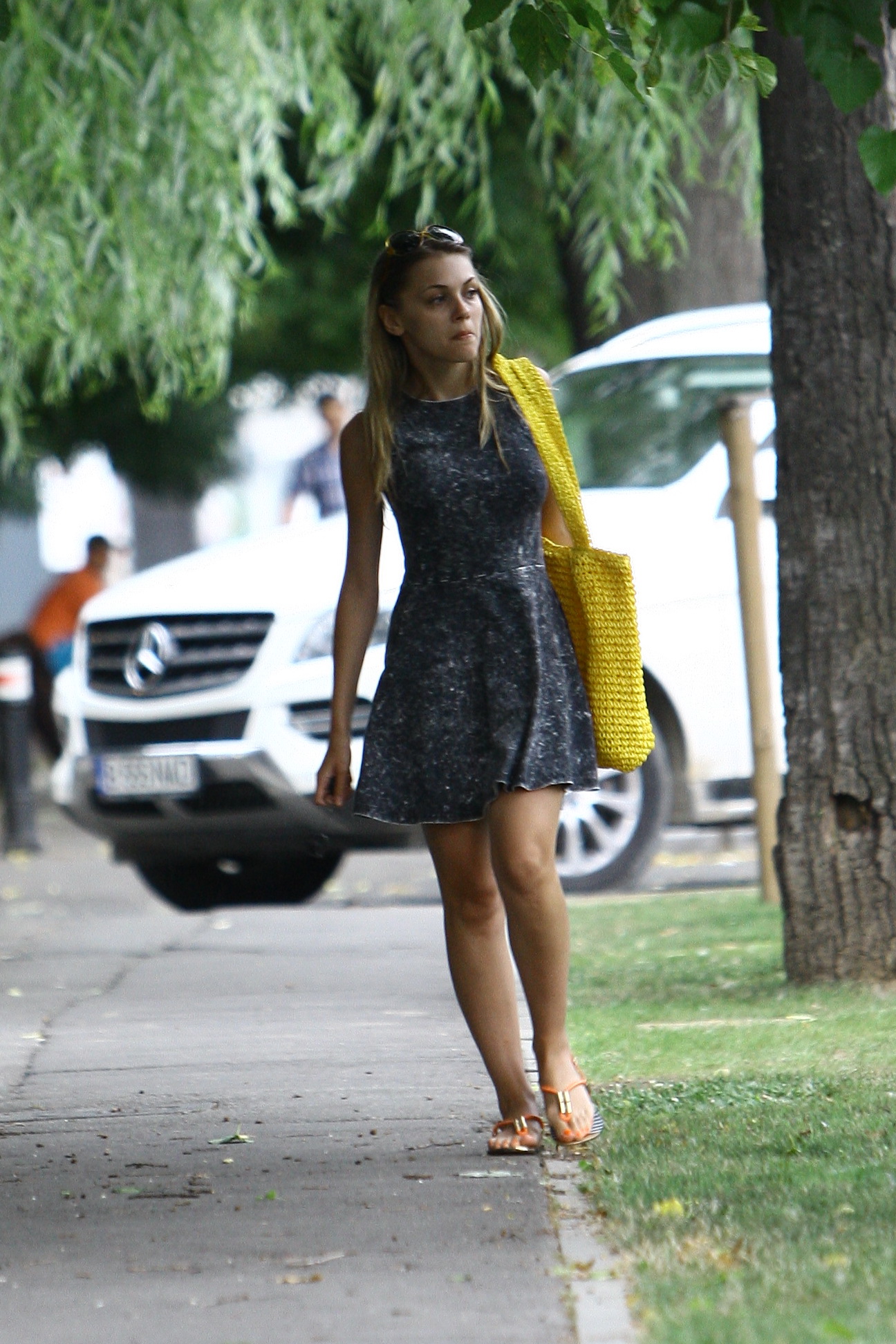 Andreea a iesit nemachiata la intalnirea cu fetele