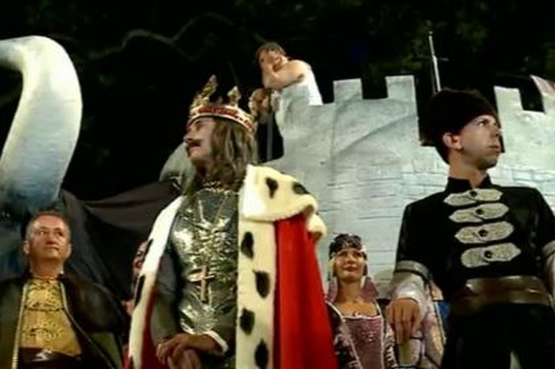 Spectacolul a fost admirat de mii de turisti