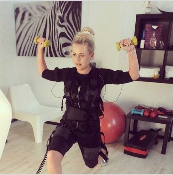 Misha a acumulat in sarcina 26 de kilograme