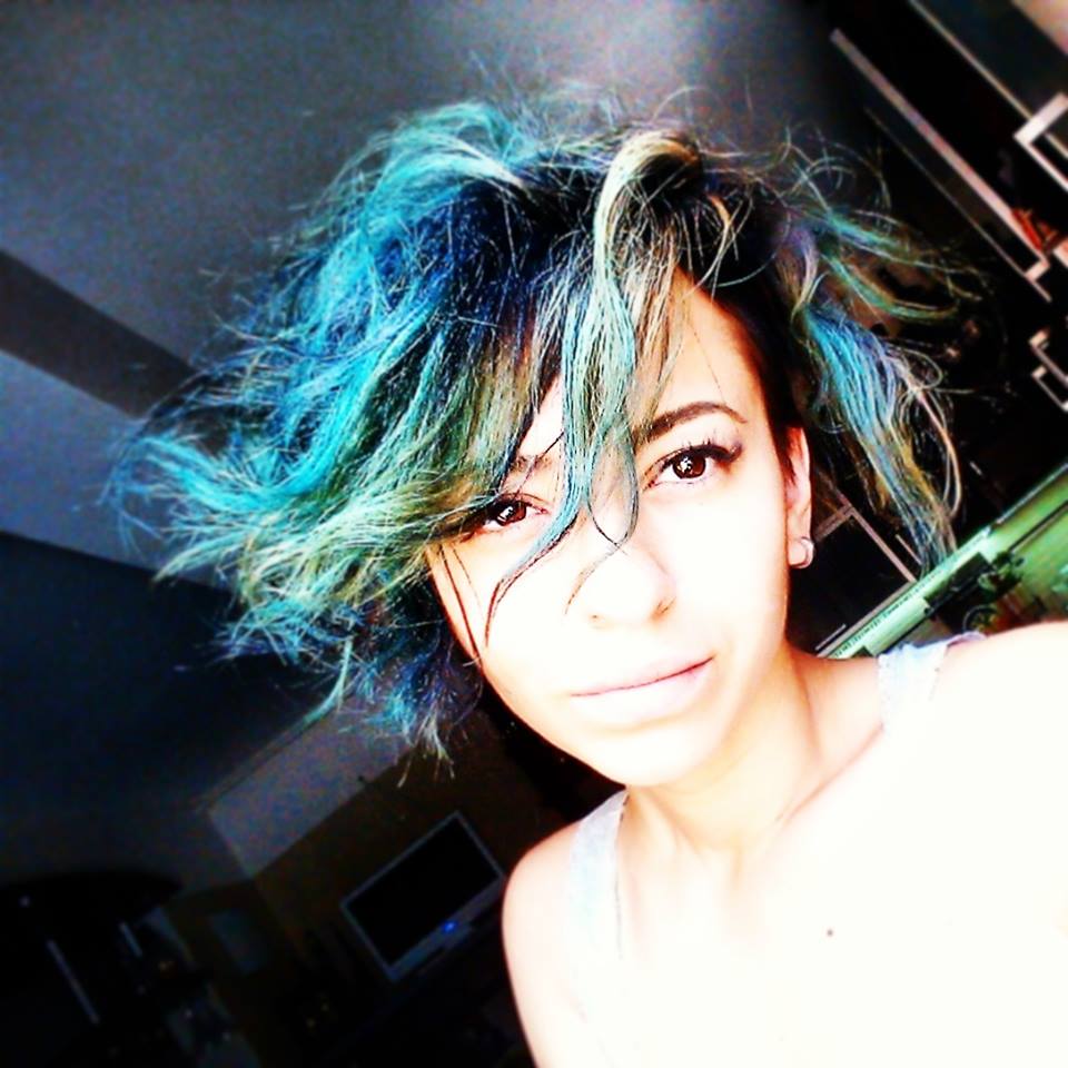 In ultima perioada, Giulia s-a vopsit in nuante de verde