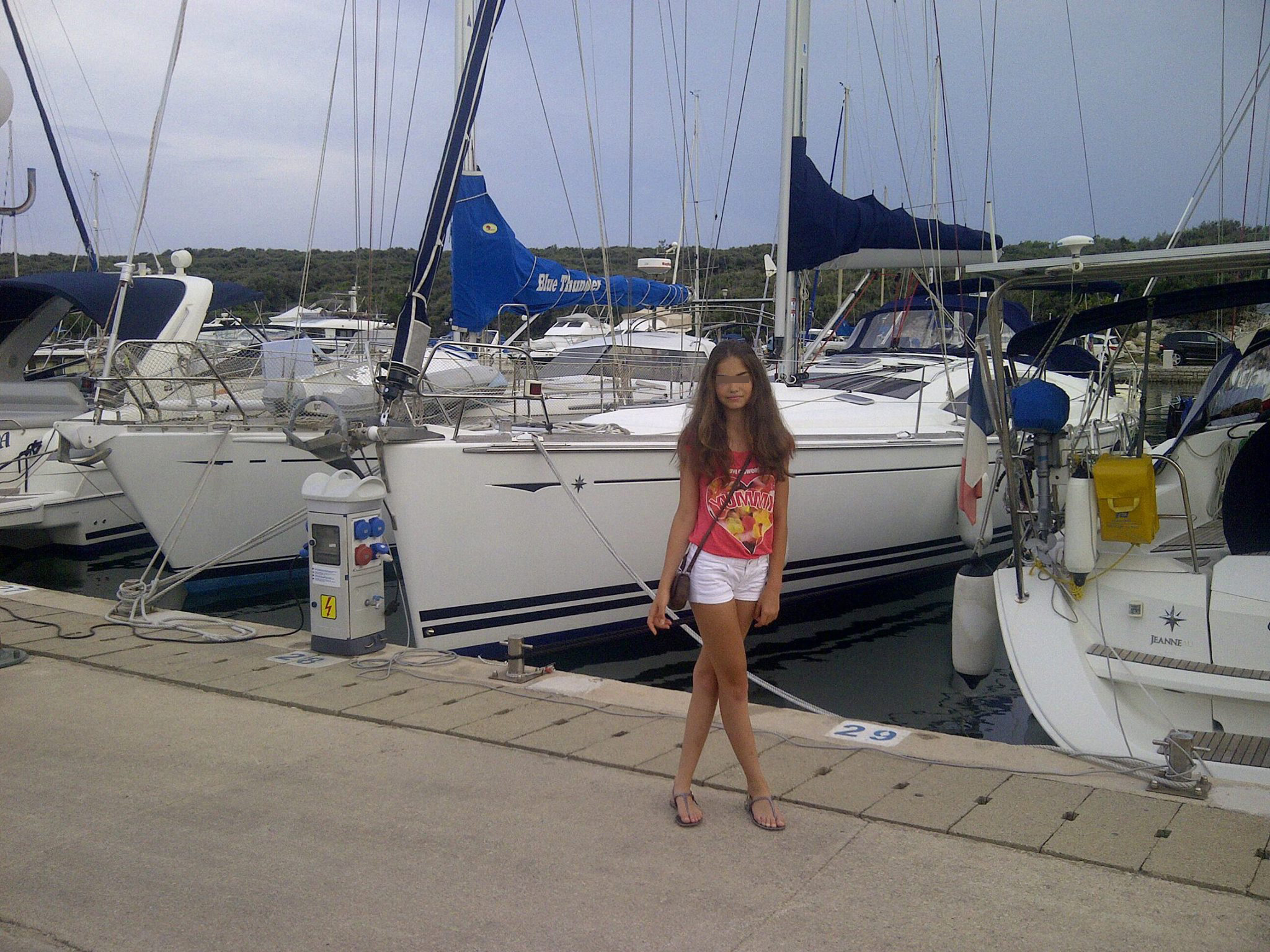 Ioana este acum o adevarata domnisoara