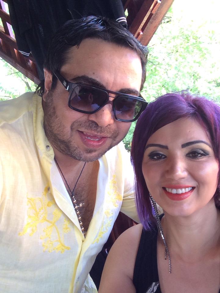 Adriana Bahmuteanu si-a petrecut ziua alaturi de Dan Bursuc, la un spectacol la Ramnicu Sarat