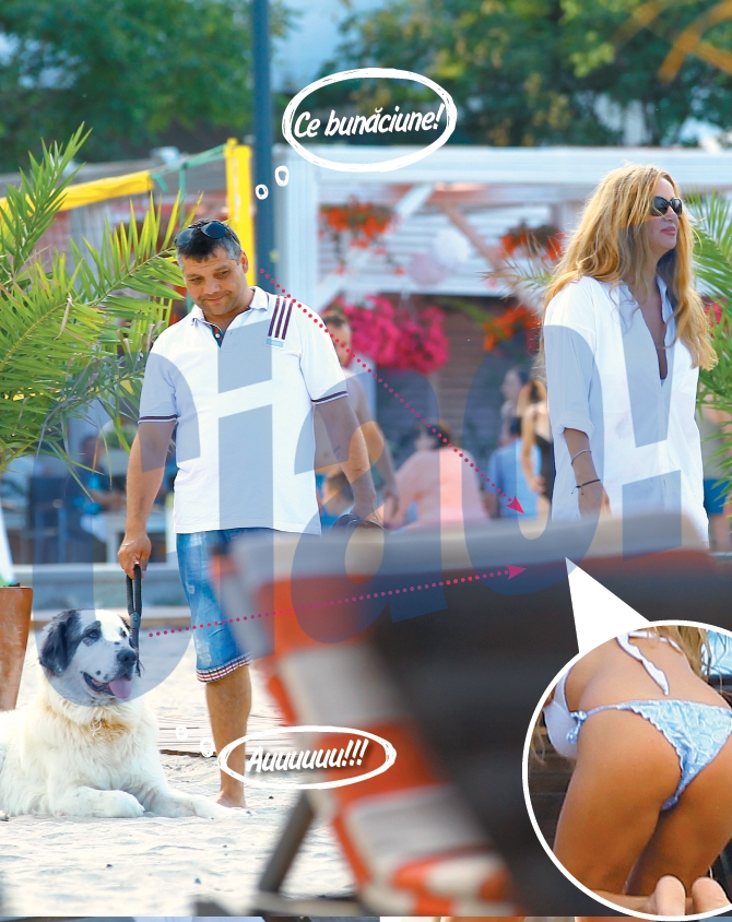 Posteriorul Taniei a atras privirile unui admirator