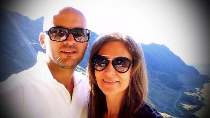 Romanita si avocatul Iulian Gogan s-au bucurat de cateva zile la munte