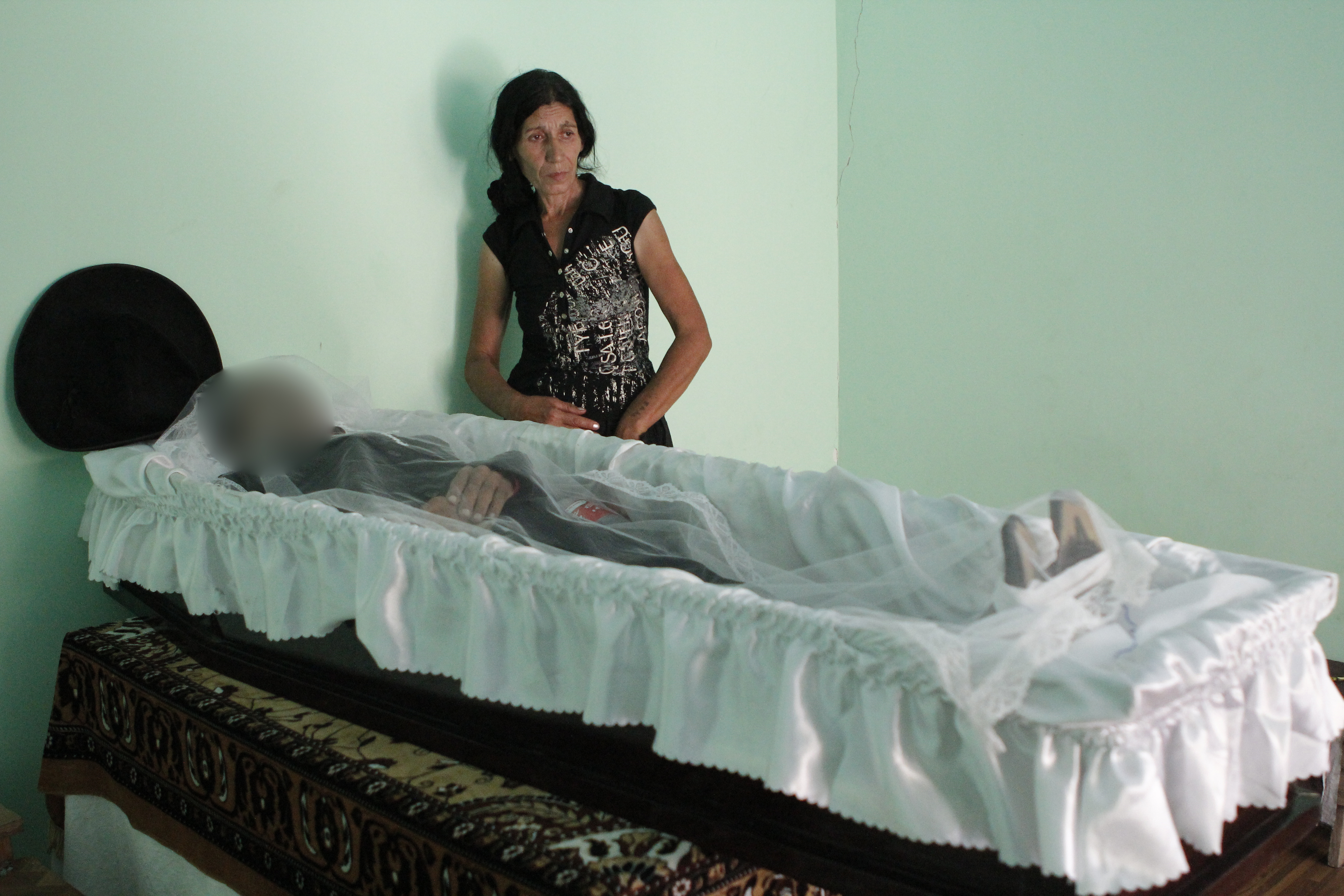 Vaduva lui Tamango la priveghi