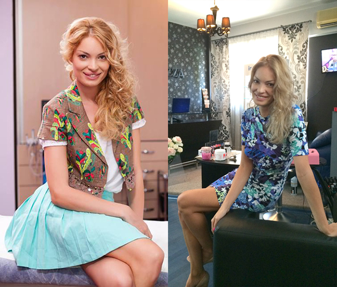 Desi nu este una radicala, schimbarea de look este destul de vizibila in cazul Valentinei Pelinel