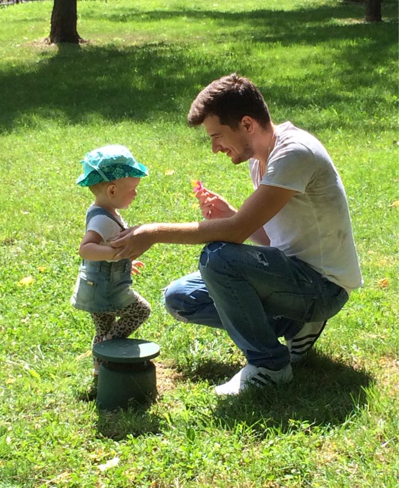 Radu Sirbu este tatal a doua fetite