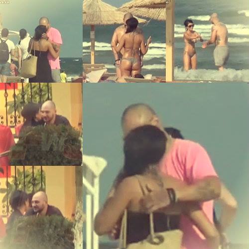 Andreea si Cristi au petrecut momente de neuitat la malul marii